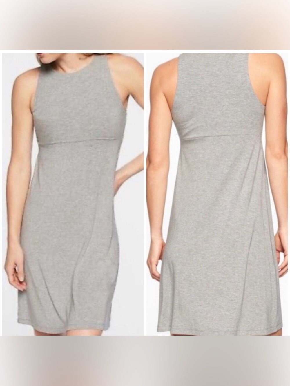 Athleta grey XS Santorini dress.